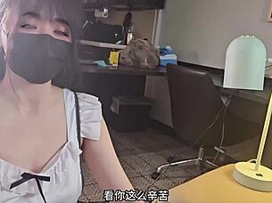 Big Tits Maid Blowjob Wakes Me Up For Nonstop Orgasm Fuck