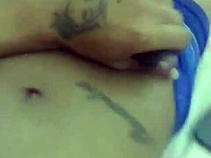 skinny guy shaves watches porn jerks big cock first time