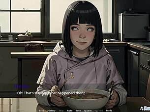 i'm playing hokage's life... hinata sakura temari scenes got me so hot wait what