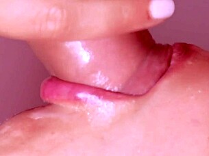 Japanese Beauty Swallows Cum Uncensored Closeup