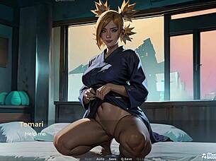i'm playing hokage's life... hinata sakura temari scenes got me so hot wait what