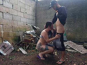 partying hard fucking hot latina outdoors bareback fun