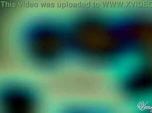 Real Couple's Tight Pussy Pounds While TV Watches
