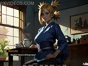 i'm playing hokage's life... hinata sakura temari scenes got me so hot wait what