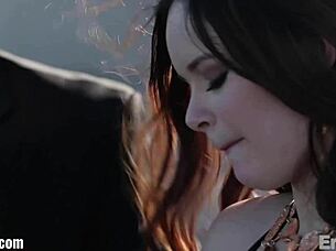 Jenna cuffed up and fucked hard with toys 😈💦🔥