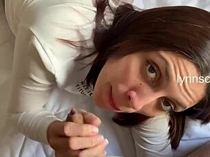 pov stepsis spreads tight pussy begs for passionate creampie cum inside 😩💦
