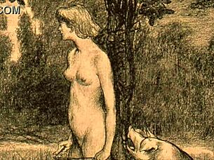 Vintage Erotic Drawings Reveal Antique Passions