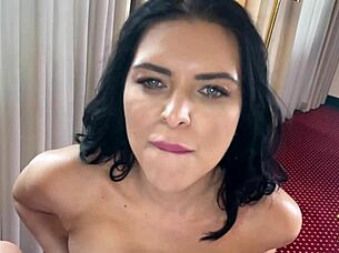 busty kira queen chats up marcellos desires casually