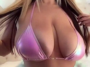 my big natural saggy tits bounce in ballerina costume