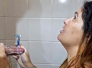 Friend's Virgin Temptation After Hairy Cleanup Fail