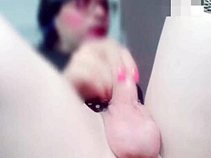hot ladyboy anal masturbation with toys