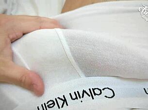 a french guy jerks his huge cock in dirty roleplay