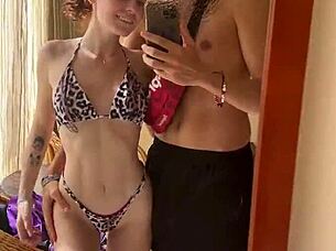 tiny bikini pickup leads to wild hotel fuck