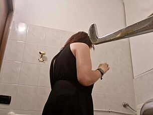 oops nicoletta's public restroom giggles and blunders