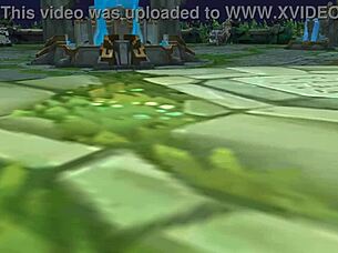 kda ahri's sexy korean moans drive ryona lust wild