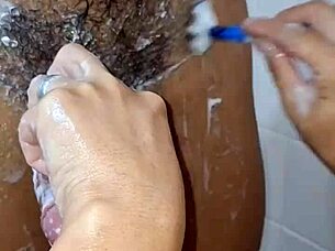 Friend's Virgin Temptation After Hairy Cleanup Fail
