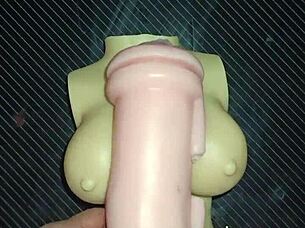 kissy and dolly trio blowjob anal ass-to-mouth cum on tits