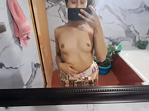 massage stepdad till hard then slurp that monster cock deep 😏👐👅