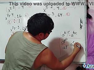 i'm a nerdy asian doing erotic math in bed...