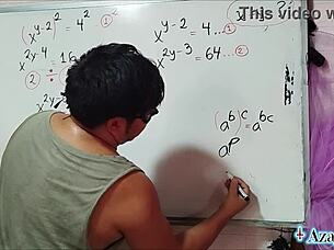 i'm a nerdy asian doing erotic math in bed...