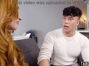 curvy milf sophia locke handles stepson's angry lust