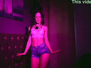 skinny blackpink babes throw a wild party dancing with sexy tits