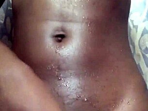 bathroom horniness explodes into wet pussy play