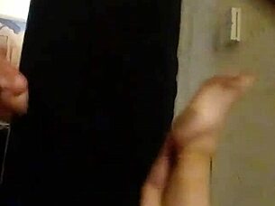 sloppy deepthroat milf wife chokes on hubby's huge cock homemade 😈💦