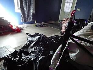Sub Dommes Dummy with Toys and Kinky Fetish Fun