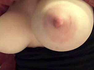 italian milf artemisia bounces big tits solo closeup
