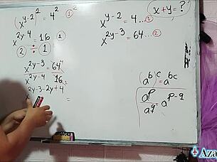 i'm a nerdy asian doing erotic math in bed...