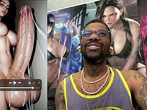 cute petite trans cosplayer cums hard with huge cock in bookstore!