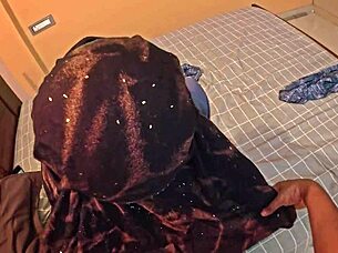 hijab indonesian hides stunning body curves under dress reveal