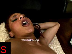 Can you take this fantastic interracial pussy pounding cowgirl style?