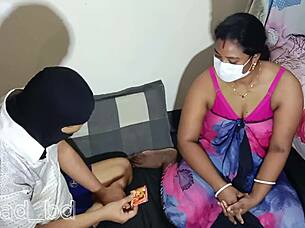 servant pounds desi babe condom fuck session part one