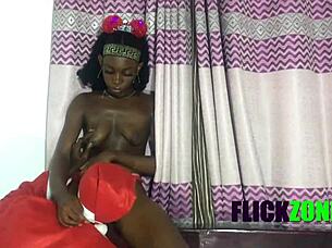 santa's christmas head and fucking positions for ebony babe