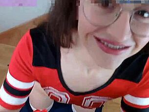braces teen dirty talks blowjob craving cumshot shanaxnow