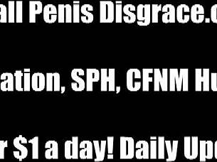 is that tiny pathetic cock all you've got for sph