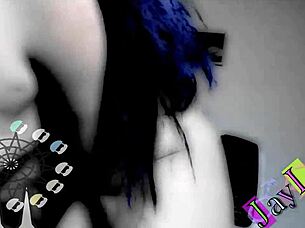 Asian clown strips thong off big ASS PUSSY on webcam 😏