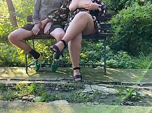 He dreams of that mature babe's natural tits covered in hot cum shots.