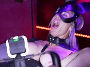 blonde and brunette milfs fucked raw behind scenes in wild swinger club orgy