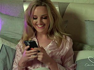 casual-narrative charlie forde drills pussy deep in solo masturbation
