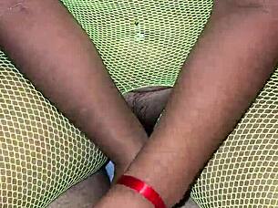 Latina Milf Massages Dick During Period Cumshot On Ass