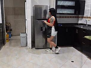 wife wants new maid interview but i fuck her everywhere!
