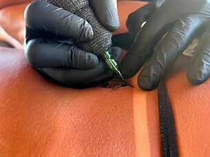 naughty blonde lets tattoo guy suck her then dp 😈 full vid