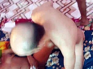 Uttaran20 pounds her and two best friends in wild Desi group creampie