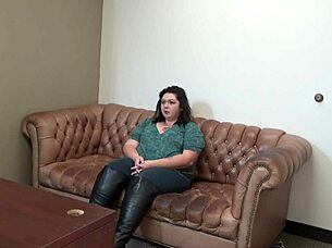 personal mia marks tight big tits casting interview on sofa