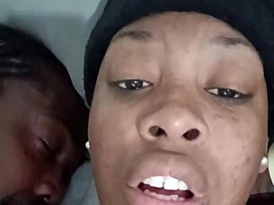 gay ebony bareback ass fuck with huge bbc and tight hole