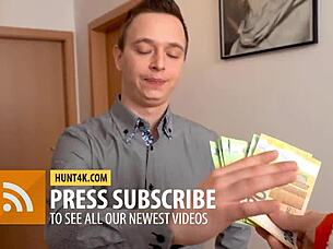 hunt4k couple picks up swinger for wild ffm cuckold fun