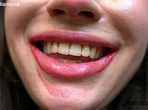 red lipstick goddess humiliates your nasty tongue